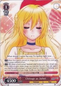 Chitoge as Juliet