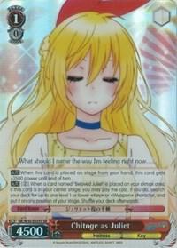 Chitoge as Juliet (SR)