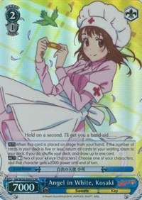 Angel in White, Kosaki (NISEKOI -False Love-) — Weiss Schwarz card