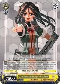 1st Tone-class Heavy Cruiser, Tone