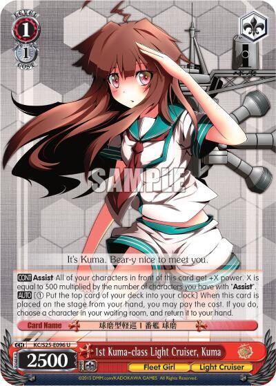 1st Kuma-class Light Cruiser, Kuma