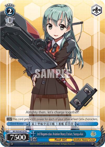 3rd Mogami-class Aviation Heavy Cruiser, Suzuya-Kai