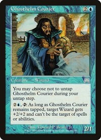 Ghosthelm Courier - Onslaught - Magic: The Gathering card