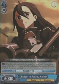 Choice to Fight, Kirito (Parallel Foil)