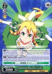 Gathering Materials, Leafa
