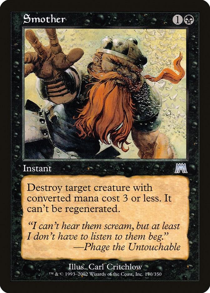 Smother - Onslaught - Magic: The Gathering - TCGplayer.com