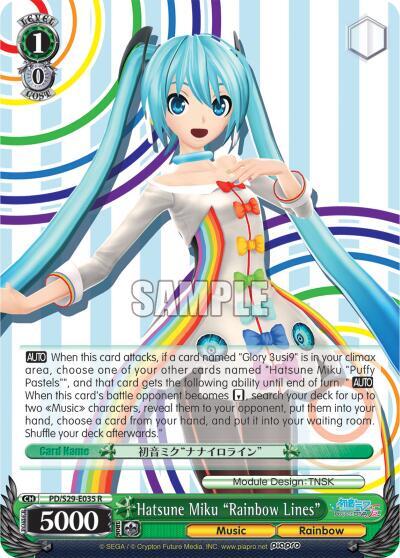 Hatsune Miku "Rainbow Lines"
