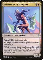 Forerunner of Slaughter - Duel Decks: Zendikar vs. Eldrazi - Magic: The Gathering - TCGplayer.com Forerunner of Slaughter - Duel Decks: Zendikar vs. Eldrazi - Magic: The Gathering - TCGplayer.com