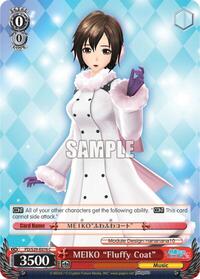 MEIKO "Fluffy Coat" (PD/S29-E076 C) card