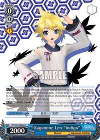 Kagamine Len "Indigo" (A) (PD/S29-E096a U) card