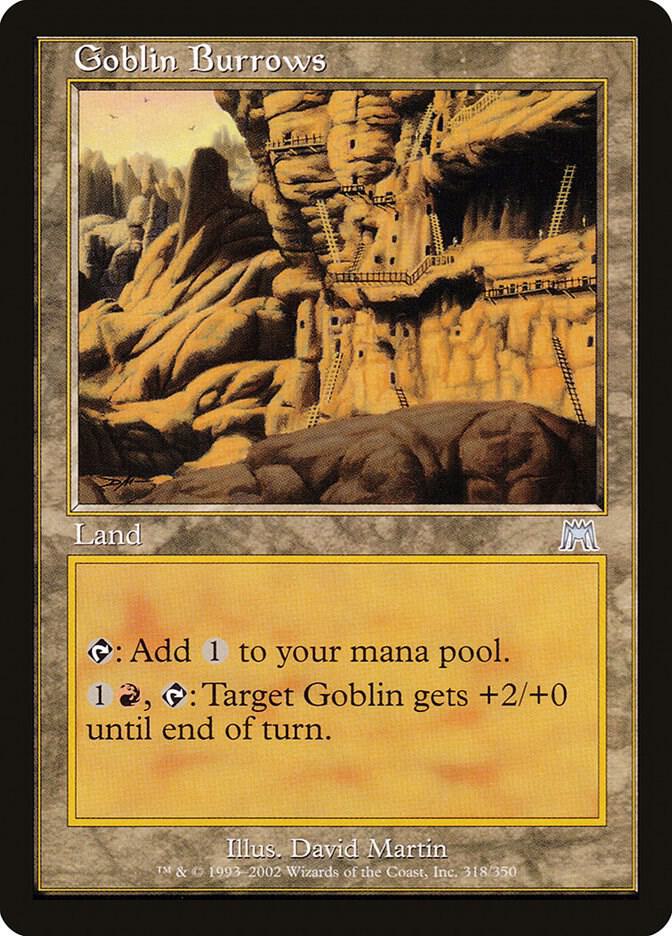 Goblin Burrows 318 card