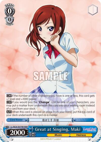 Great at Singing, Maki (RRR)