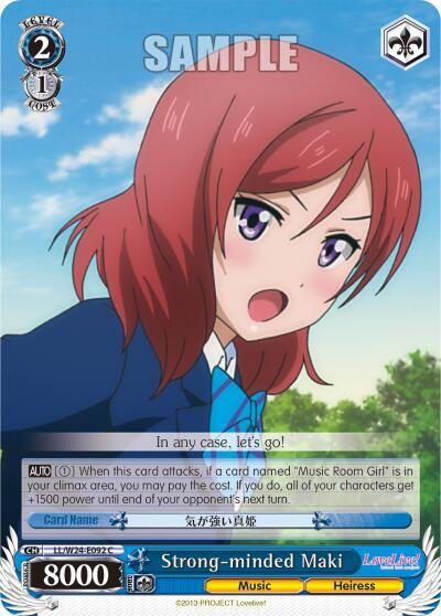 Strong-minded Maki