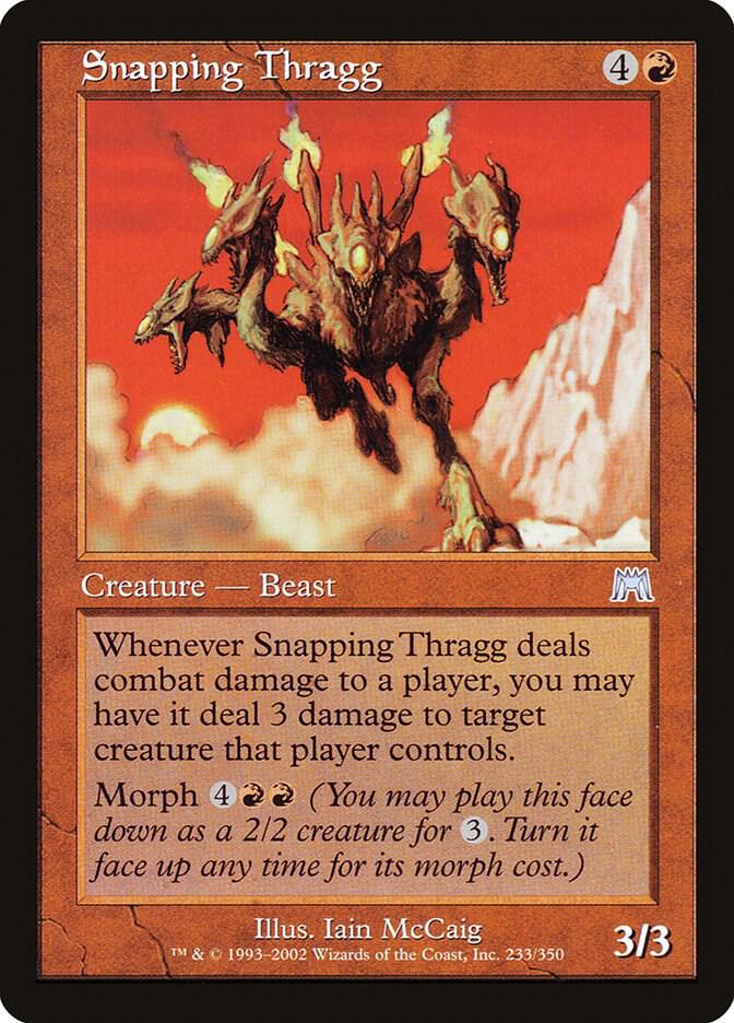 Snapping Thragg 233 card