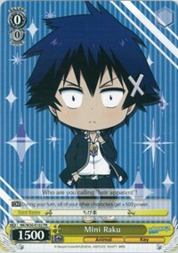 Mini Raku (NISEKOI -False Love-) — Weiss Schwarz card
