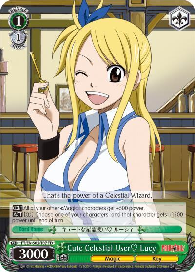 Cute Celestial User? Lucy