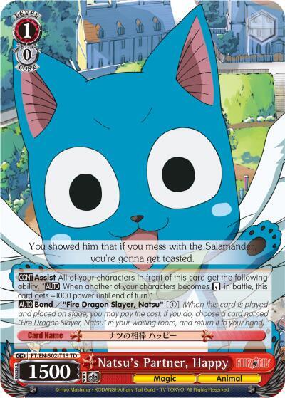 Natsu's Partner, Happy