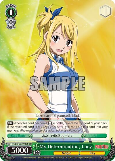 My Determination, Lucy (SR)