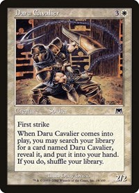 Daru Cavalier - Onslaught - Magic: The Gathering card