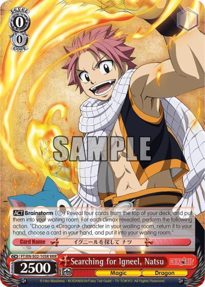 Searching for Igneel, Natsu (RRR)
