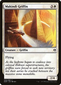 Makindi Griffin - Duel Decks: Zendikar vs. Eldrazi - Magic: The Gathering card
