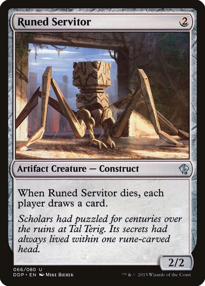 Runed Servitor 66 card