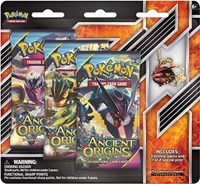 Ancient Origins Collector Pin 3 Pack Blister [Shiny Mega Rayquaza Pin] from XY - Ancient Origins Pokemon card image