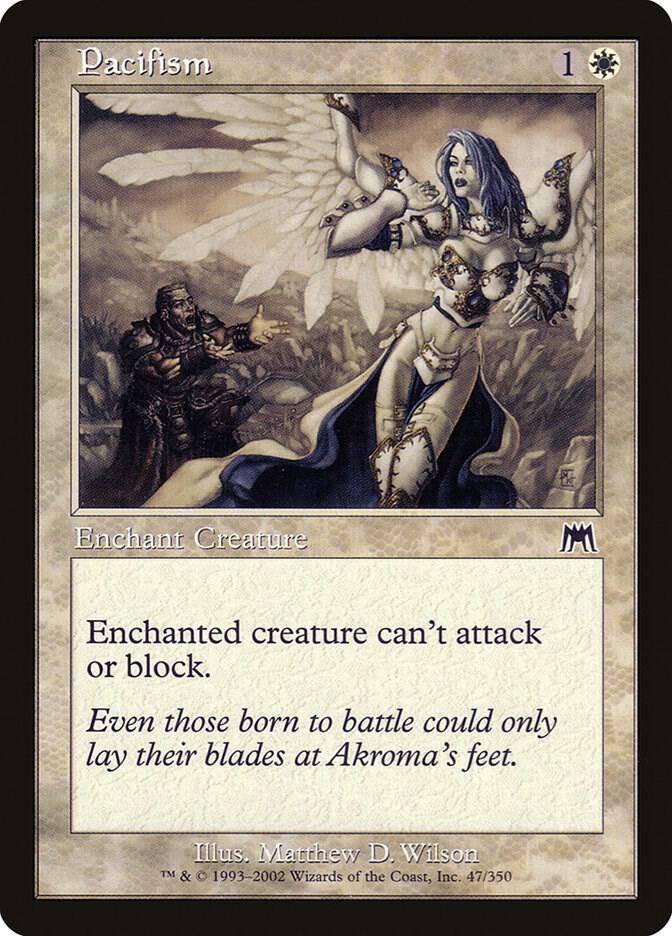Pacifism - Onslaught - Magic: The Gathering