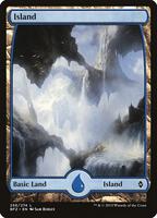 Island (256) - Full Art - Battle for Zendikar - Magic: The