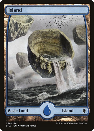 Island 258 Full Art