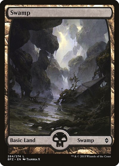 Swamp 264 Full Art