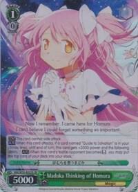 Madoka Thinking of Homura (SR)