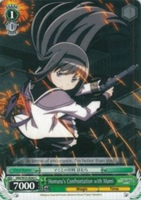 Homura's Confrontation with Mami (Puella Magi Madoka Magica the Movie -Rebellion-) — Weiss Schwarz card