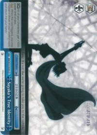 Sayaka's True Identity (MM/W35-E099 CR) card