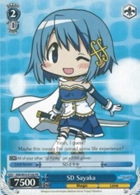 SD Sayaka (MM/W35-E106 PR) card
