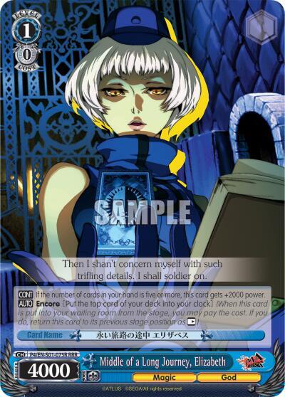 Middle of a Long Journey, Elizabeth (RRR)