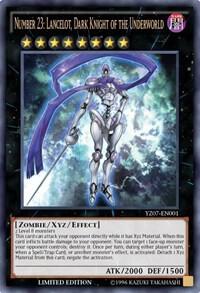 遊戯王カード Number 23: Lancelot, Dark Knight of the Underworld - Yu-Gi-Oh