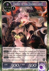 Herald of the Undead Lord - Force of Will The Seven Kings of the Lands trading card