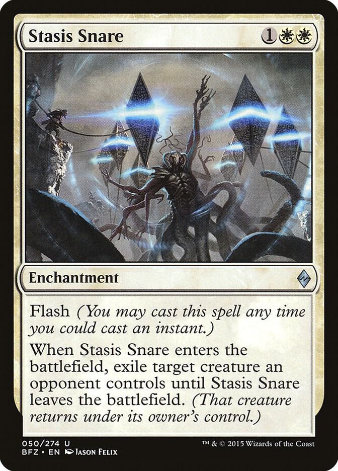 Stasis Snare - Battle for Zendikar - Magic: The Gathering