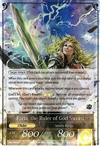 Faria, the Sacred Queen // Faria, the Ruler of God Sword