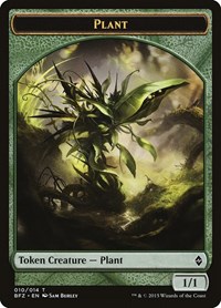 Plant Token (Battle for Zendikar)