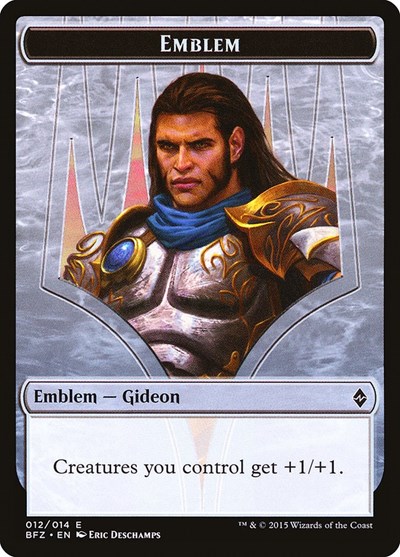 Emblem Gideon Ally of Zendikar