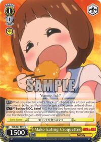 Mako Eating Croquettes - Kill La Kill