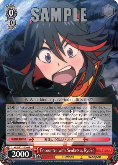 Encounter with Senketsu, Ryuko