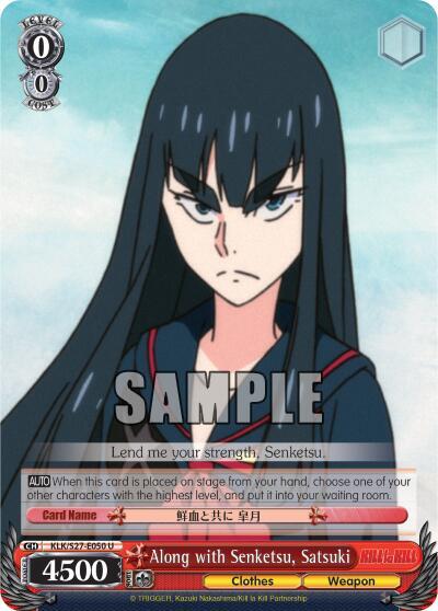 Along with Senketsu, Satsuki