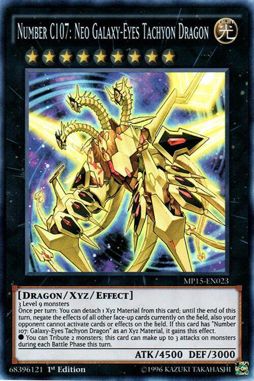 Number C107: Neo Galaxy-Eyes Tachyon Dragon