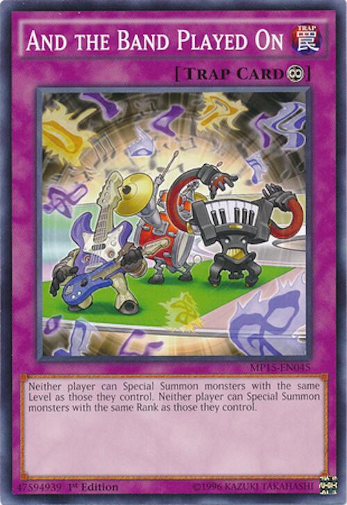 And the Band Played On