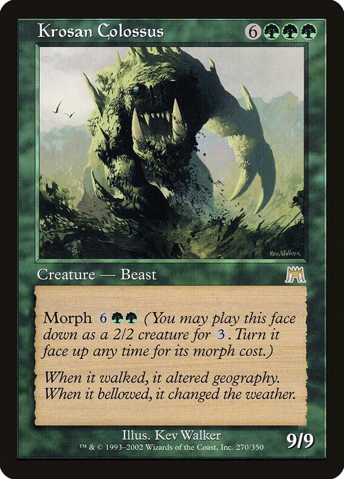 Krosan Colossus - Onslaught - Magic: The Gathering - TCGplayer.com