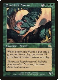 Symbiotic Wurm - Onslaught - Magic: The Gathering card