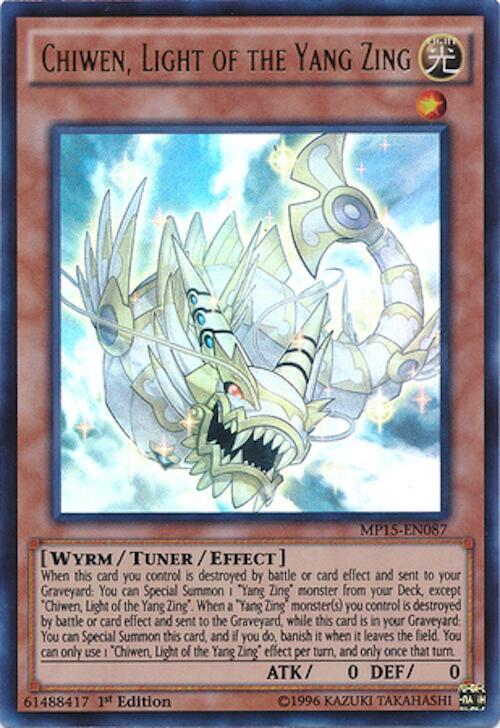 Chiwen, Light of the Yang Zing